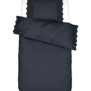 Essenza Essenza Maen  dekbedovertrek Nightblue 2p set 200x220