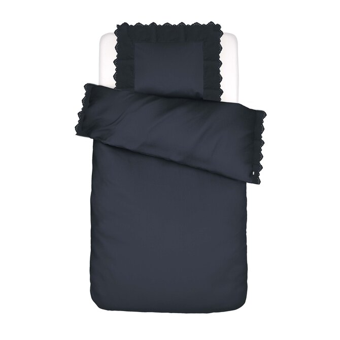 Essenza Maen  dekbedovertrek Nightblue 2p set 200x220