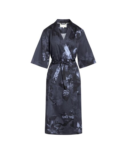 Essenza Sarai Flora Kimono nightblue XS