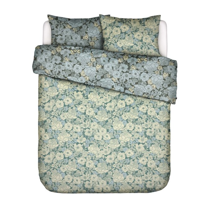 Essenza Camille  dekbedovertrek Reef green 2p set 200x220