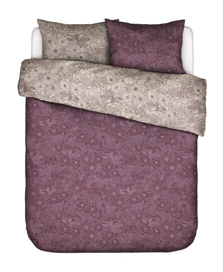 Essenza Camille  dekbedovertrek Plum wine 1p set 140x220