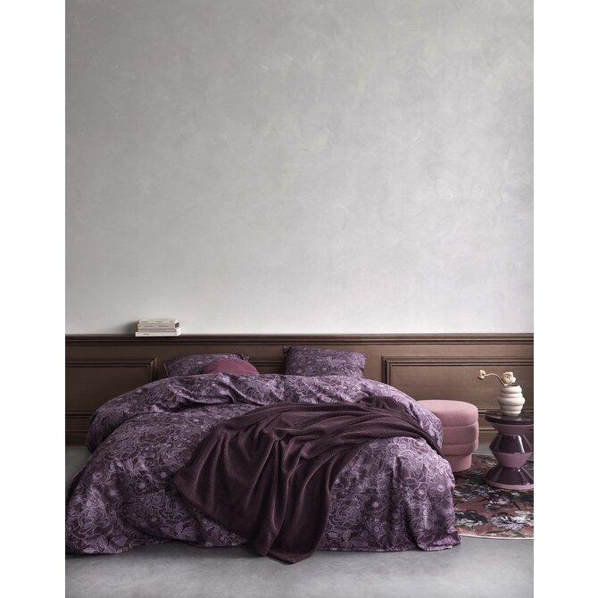 Essenza Camille  dekbedovertrek Plum wine 2p set 260x220