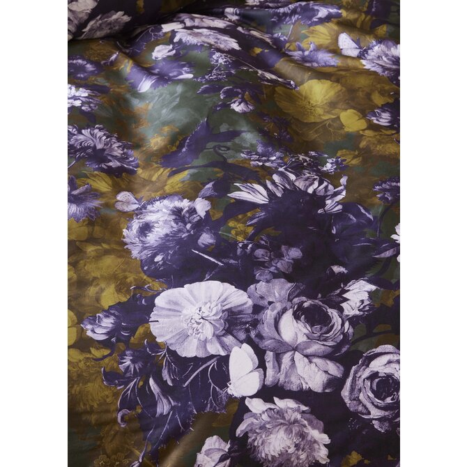 Essenza Leila  dekbedovertrek Forest green 2p set 260x220