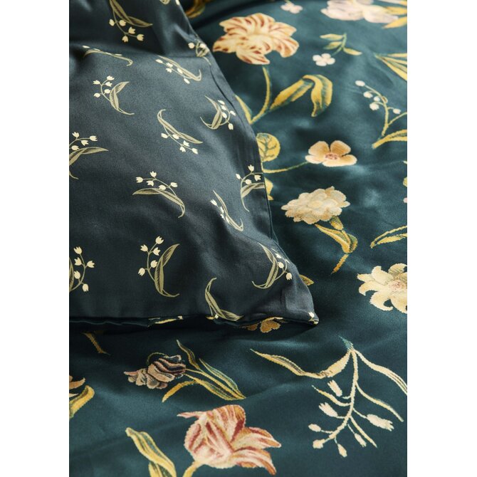 Essenza Odilia  dekbedovertrek Deep sea blue 2p set 260x220