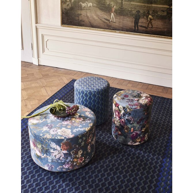 Essenza Tesse pouf Reef green 40 Round