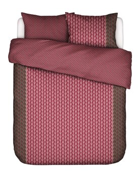 Essenza Tesse  dekbedovertrek Cherry red 1p set 140x220