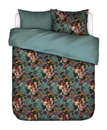 Essenza Karli  dekbedovertrek Reef green 1p set 140x220