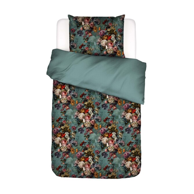 Essenza Karli  dekbedovertrek Reef green 2p set 260x220