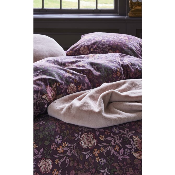 Essenza Ophelia  dekbedovertrek Plum wine 1p set 140x220