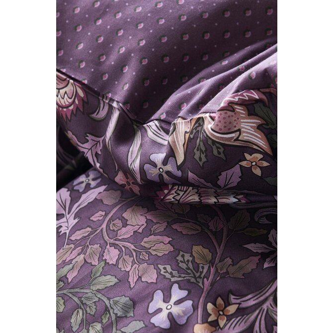 Essenza Ophelia  dekbedovertrek Plum wine 1p set 140x220