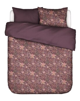 Essenza Ophelia  dekbedovertrek Plum wine 2p set 240x220