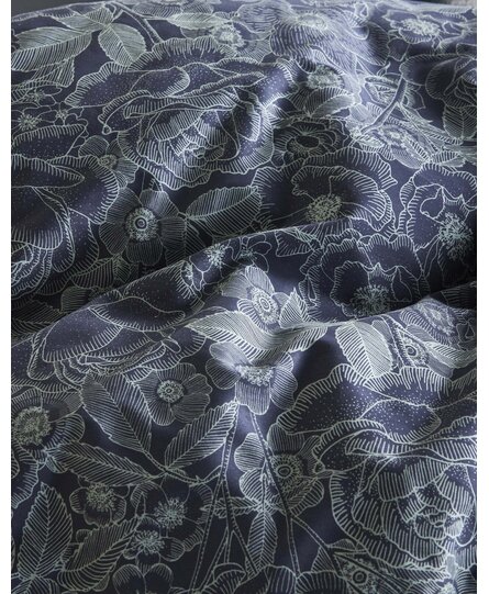 Essenza Bernice Kussensloop Darkest blue 60x70