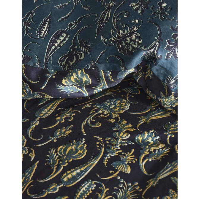 Essenza Issadore  dekbedovertrek Darkest blue 2p set 200x220