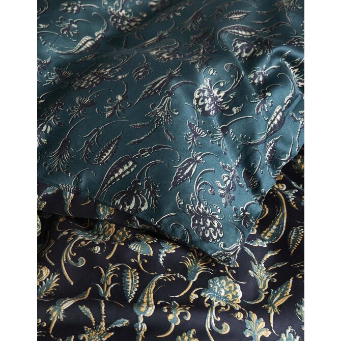 Essenza Issadore  dekbedovertrek Darkest blue 2p set 200x220