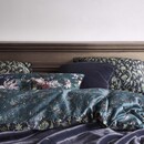 Essenza Essenza Issadore  dekbedovertrek Darkest blue 2p set 200x220