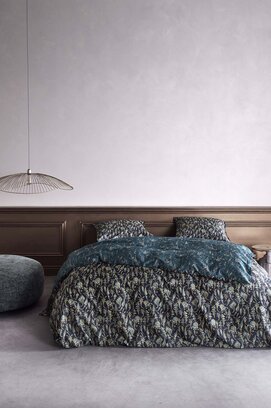 Essenza Issadore  dekbedovertrek Darkest blue 2p set 260x220