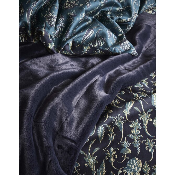Essenza Issadore  dekbedovertrek Darkest blue 2p set 260x220