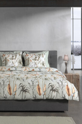 Heckett & Lane Areca Dekbedovertrek 240x200/220 Green