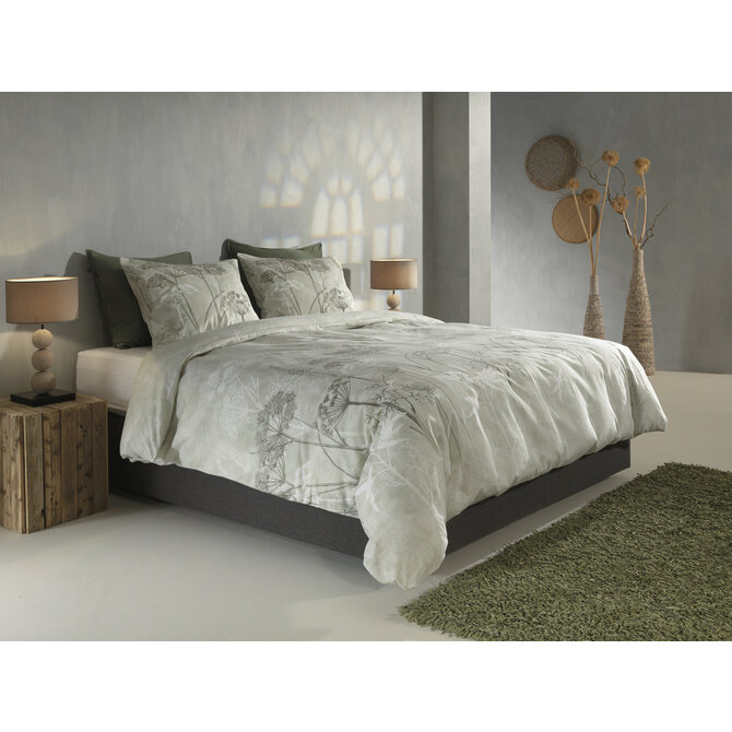 Zo! Home Traci Dekbedovertrek 200x200/220 Green