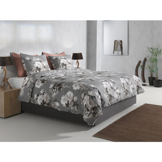 Zo! Home Ella Dekbedovertrek 200x200/220 Grey
