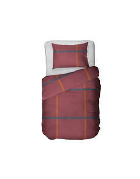 Kayori Kagura Dekbedovertrek Flanel  140x200/220 Rood