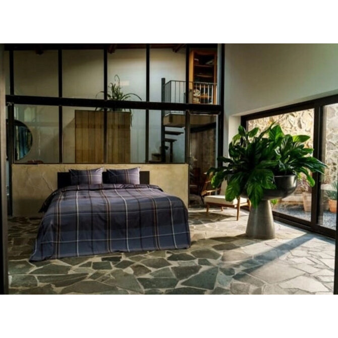 Kayori Mondo Dekbedovertrek Tencel  240x200/220 Antracite Kayori Mondo Dekbedovertrek Tencel  240x200/220 Antracite