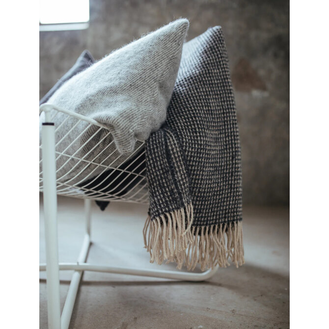 Vandyck Home 99 Plaid bedsprei 130x220 grey