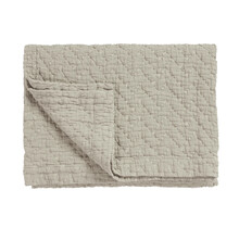 Vandyck Pure 10 G.Dyed Bedsprei 180x260 stone