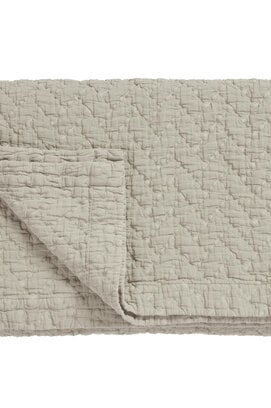 Vandyck Pure 10 G.Dyed Bedsprei 260x260 stone
