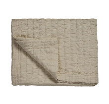 Vandyck Pure 64 G.Dyed Bedsprei 180x260 linen