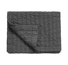 Vandyck Pure 64 G.Dyed Bedsprei 260x260 off black
