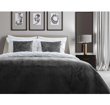 Yellow Madeline Bedsprei 180x260 Ink Black