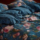 Essenza Essenza for Maurtitshuis  Gallery of Roses Cushion 50x50 Nightblue