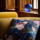 Essenza Essenza for Maurtitshuis  Gallery of Roses Cushion 50x50 Nightblue