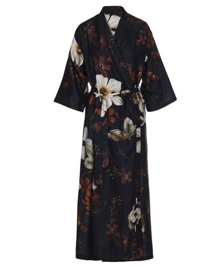 Essenza for Maurtitshuis  Jula Daffodils Reunited Kimono S Black