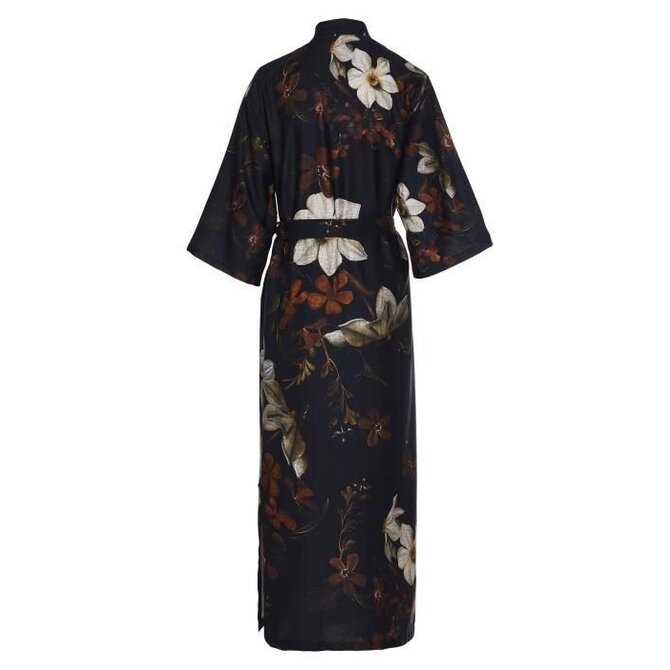 Essenza for Maurtitshuis  Jula Daffodils Reunited Kimono S Black
