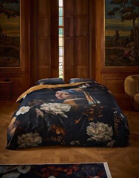 Essenza for Maurtitshuis  Floral Girl Dekbedovertrek 2p set 240x220 Black