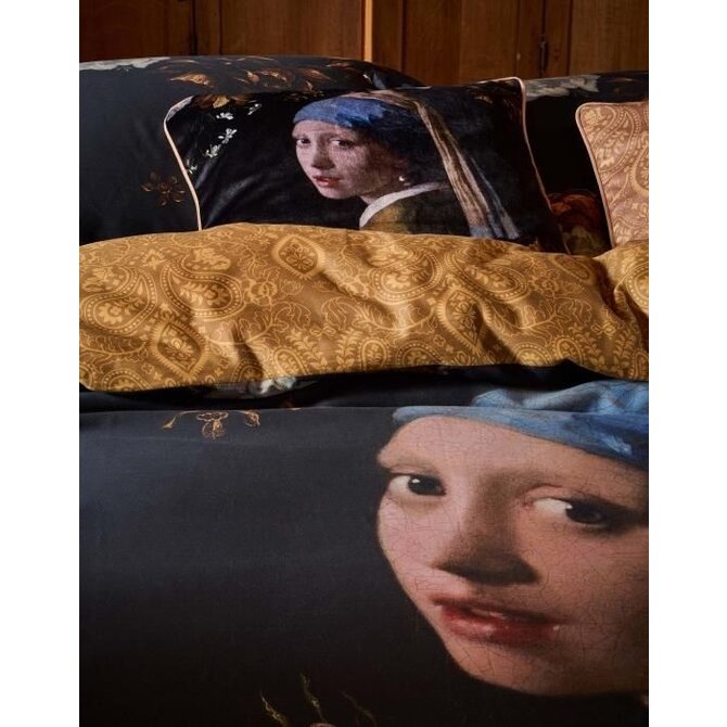 Essenza for Maurtitshuis  Floral Girl Dekbedovertrek 2p set 240x220 Black