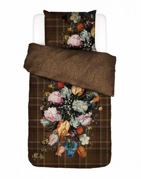 Essenza for Maurtitshuis  Beautiful Bouquet Dekbedovertrek 1p set 140x220 Brown