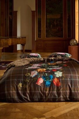 Essenza for Maurtitshuis  Beautiful Bouquet Dekbedovertrek 2p set 200x220 Brown