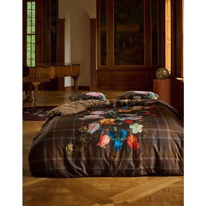 Essenza for Maurtitshuis  Beautiful Bouquet Dekbedovertrek 2p set 200x220 Brown