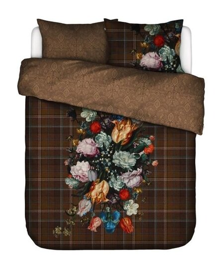 Essenza for Maurtitshuis  Beautiful Bouquet Dekbedovertrek 2p set 240x220 Brown