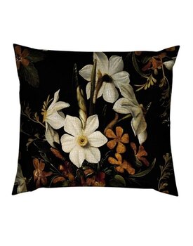 Essenza for Maurtitshuis  Daffodil Reunited Cushion 50x50 Black