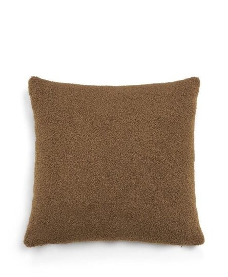 Essenza Teddy cushion Café noir 50x50