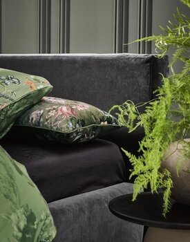 Essenza Isabelle cushion Forest green 40x90