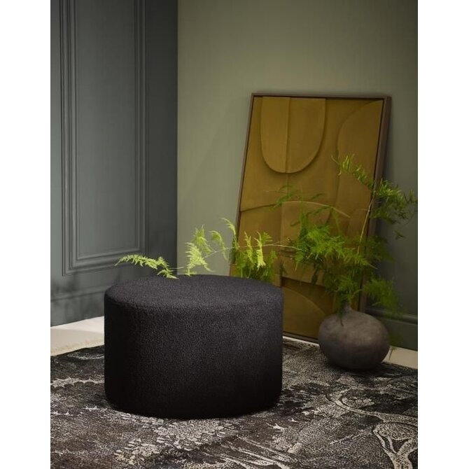 Essenza Teddy pouf Nightblue ø60 x 37 cm