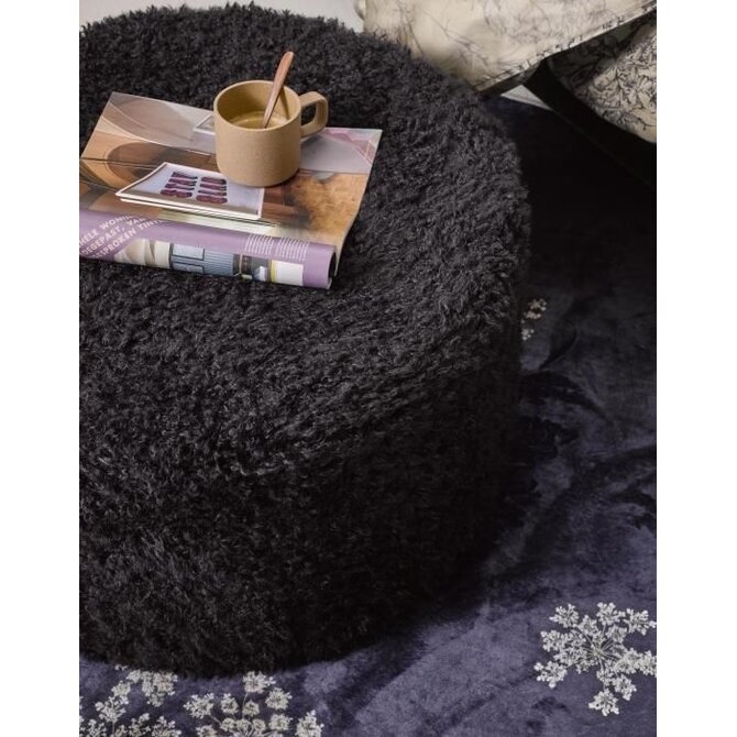 Essenza Shelley pouf Nightblue ø60 x 37 cm
