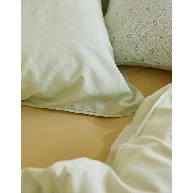 Essenza knitted Ajour cushion Morning swim 50x50 Essenza knitted Ajour cushion Morning swim 50x50