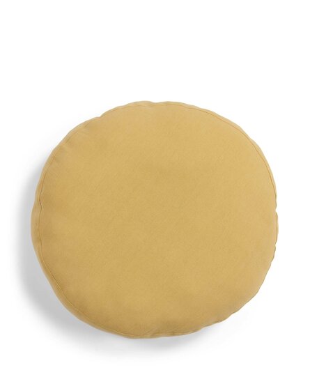 Essenza Mads cushion Ochre 45 cm round