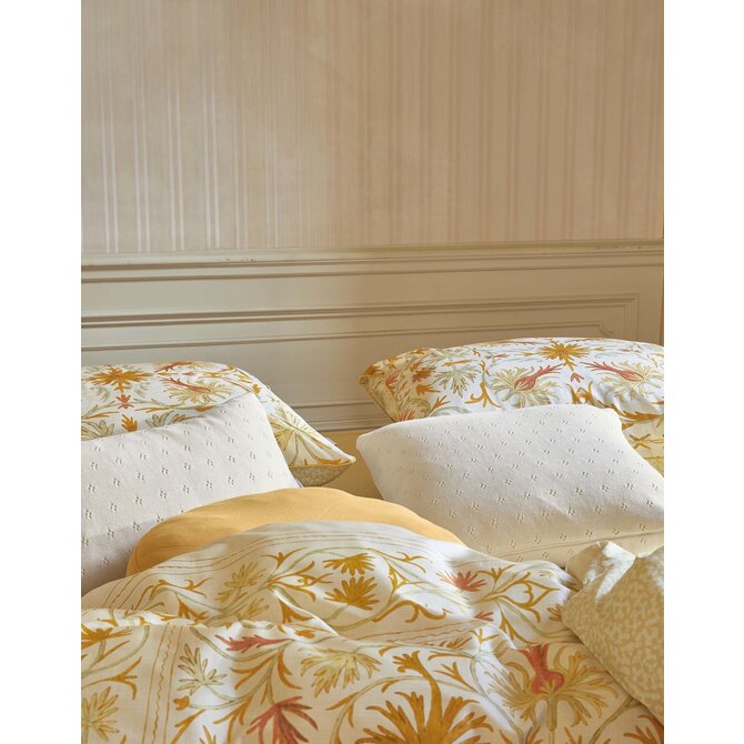 Essenza Mads cushion Ochre 45 cm round